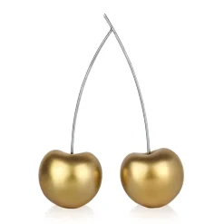 Statues & Sculptures Table Top|Contemporary^Cherry Fusion 43cm Gold Resin Indoor Sculpture