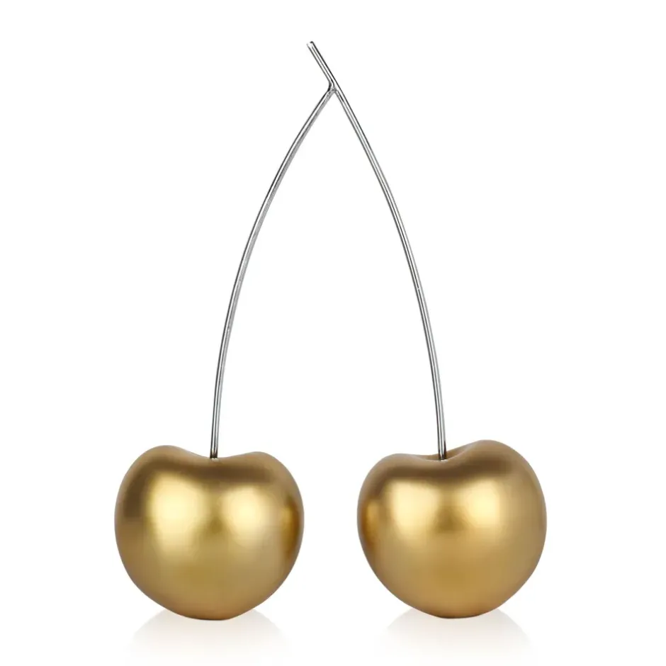 Statues & Sculptures Table Top|Contemporary^Cherry Fusion 43cm Gold Resin Indoor Sculpture