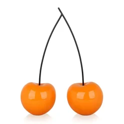 Statues & Sculptures Table Top|Floor Standing^Cherry Fusion 43cm Orange Resin Indoor Sculpture
