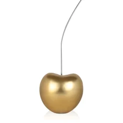 Statues & Sculptures Table Top|Contemporary^Cherry Pop 54cm Gold Resin Indoor Sculpture