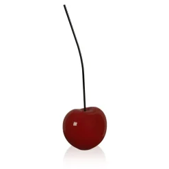 Statues & Sculptures Table Top|Contemporary^Cherry Pop 44cm Red Resin Indoor Sculpture