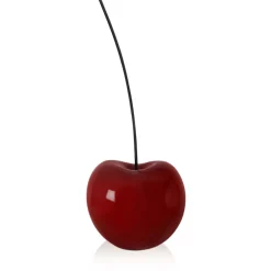 Statues & Sculptures Table Top|Contemporary^Cherry Pop 54cm Red Resin Indoor Sculpture