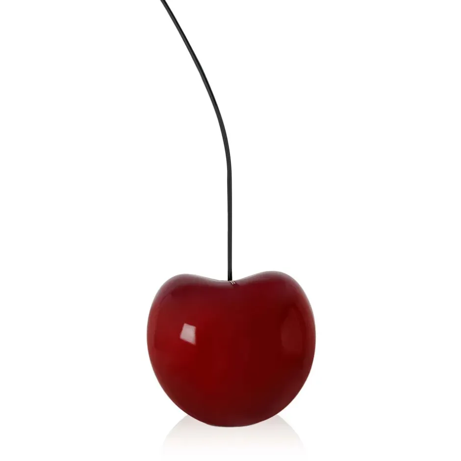 Statues & Sculptures Table Top|Contemporary^Cherry Pop 54cm Red Resin Indoor Sculpture