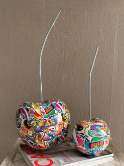 Statues & Sculptures Table Top|Graffiti^Cherry Pop 54cm Street Art Resin Indoor Sculpture