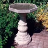 Statues & Sculptures Bird Baths^Classic Plain Stone Garden Birdbath