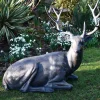 Statues & Sculptures Stags & Deers^Classic Stag 84cm Bronze Metal Garden Statue
