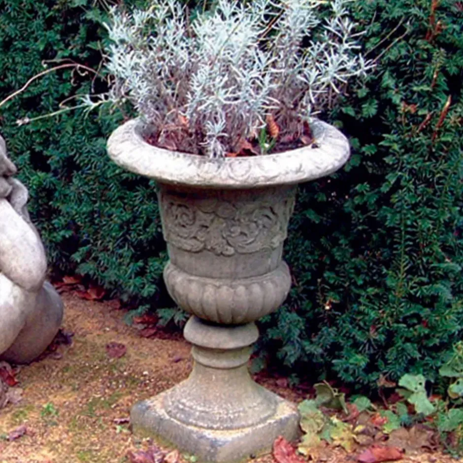 Statues & Sculptures Large|Round^Classic Vase Stone Garden Planter