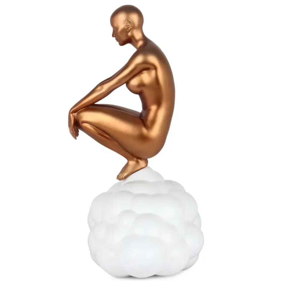 Statues & Sculptures Figurative|Table Top^Cloud of Dreams 51cm Bronze Resin Indoor Sculpture