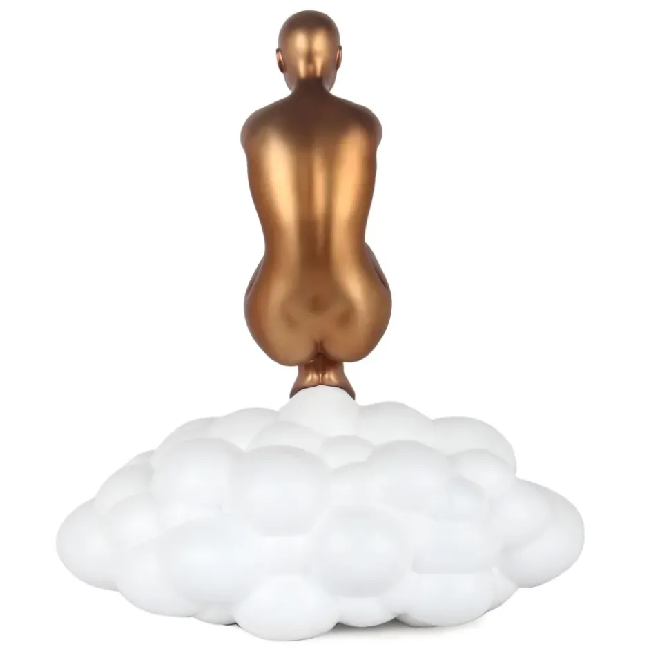 Statues & Sculptures Figurative|Table Top^Cloud of Dreams 51cm Bronze Resin Indoor Sculpture