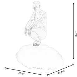 Statues & Sculptures Figurative|Table Top^Cloud of Dreams 51cm Bronze Resin Indoor Sculpture