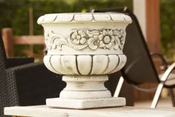Statues & Sculptures Large|Round^Colmar Vase Stone Garden Planter