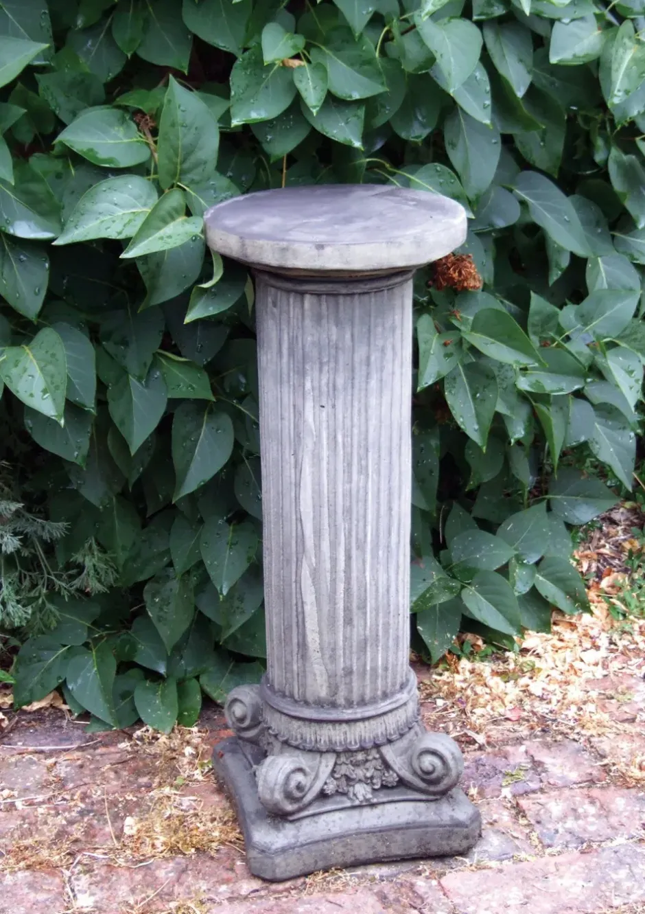 Statues & Sculptures Plinths & Pedestals^Corinthian Column Stone Garden Pedestal