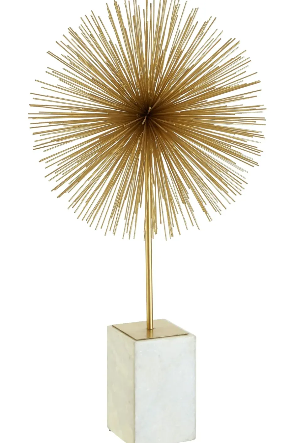 Statues & Sculptures Table Top|Abstract^Cosmic Bliss 64cm Gold Metal Indoor Sculpture