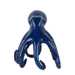Statues & Sculptures Table Top|Animals^Cosmic Octopus 31cm Blue Resin Indoor Sculpture