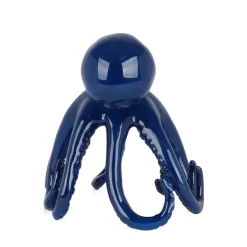 Statues & Sculptures Table Top|Animals^Cosmic Octopus 31cm Blue Resin Indoor Sculpture