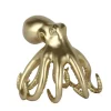 Statues & Sculptures Table Top|Animals^Cosmic Octopus 31cm Gold Resin Indoor Sculpture