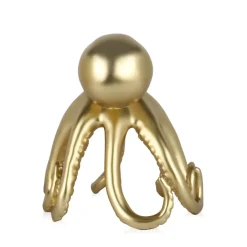 Statues & Sculptures Table Top|Animals^Cosmic Octopus 31cm Gold Resin Indoor Sculpture