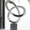 Statues & Sculptures Contemporary|Contemporary^Cosmos 58cm Metal Stainless Steel Indoor Sculpture