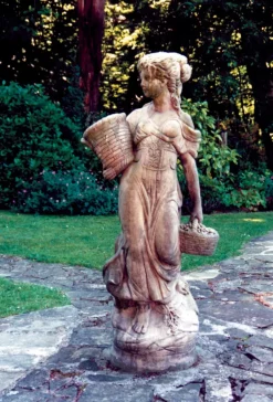 Statues & Sculptures Children^Country Girl 140cm Stone Garden Statue
