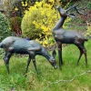 Statues & Sculptures Stags & Deers^Deer & Doe Bronze Metal Garden Statues