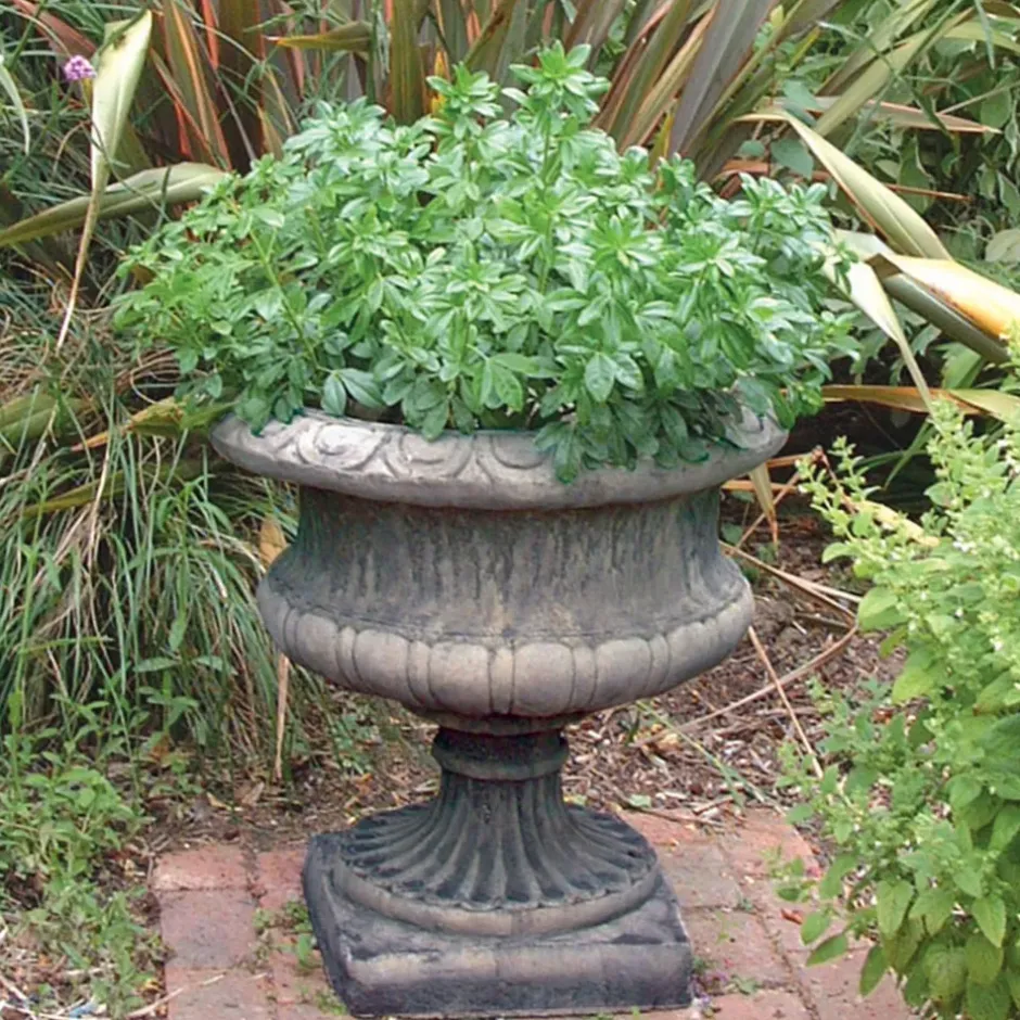 Statues & Sculptures Large|Round^Derbyshire Vase Stone Garden Planter