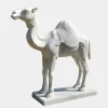 Statues & Sculptures Wildlife|Modern^Desert Camel 160cm White Marble Garden Statue v1