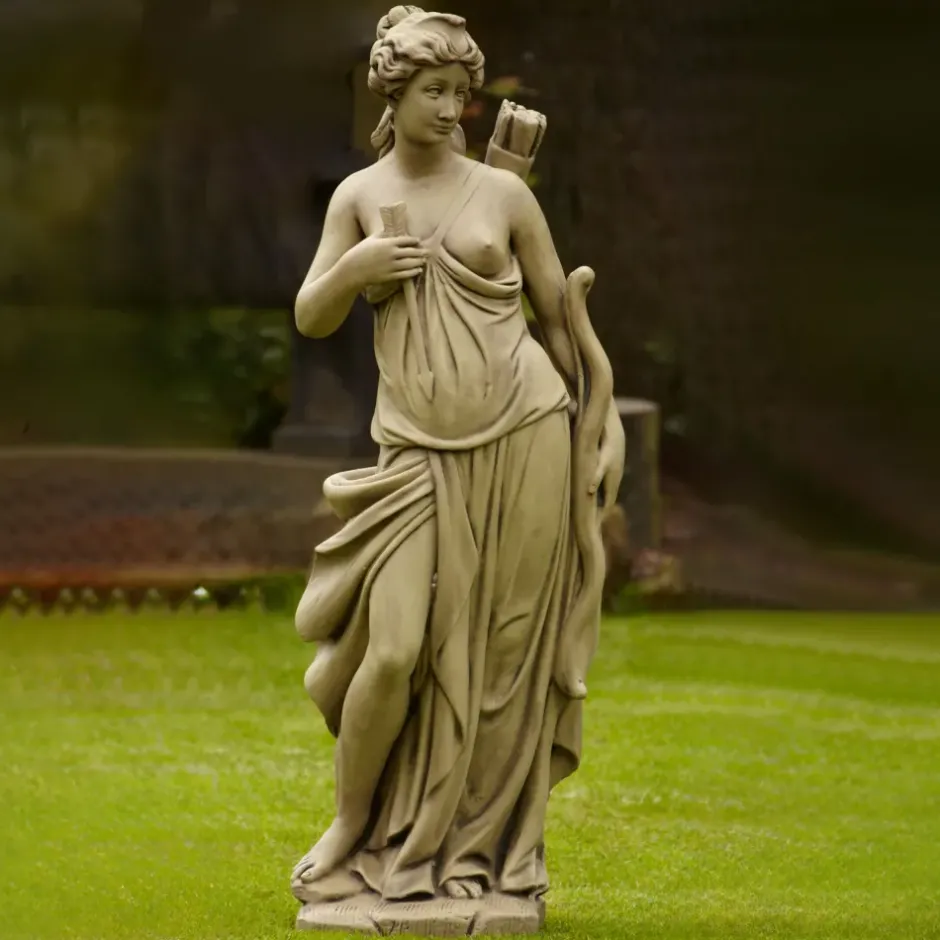 Statues & Sculptures Roman^Diana Stone Garden Statue