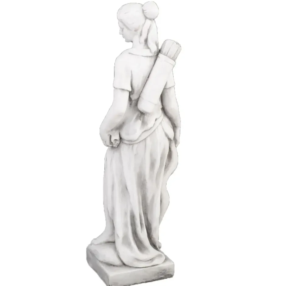 Statues & Sculptures Roman^Diana the Huntress 85cm Stone Resin Garden Statue