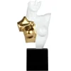 Statues & Sculptures Figurative|Table Top^Divided Diva 50cm White Resin Indoor Sculpture