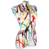 Statues & Sculptures Figurative|Table Top^Divine Torso 50cm Multicolour Resin Indoor Sculpture