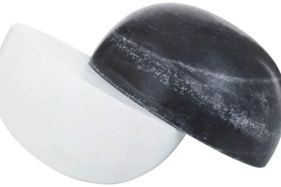 Statues & Sculptures Table Top|Abstract^Dual Eclipse 15cm Marble Indoor Sculptures