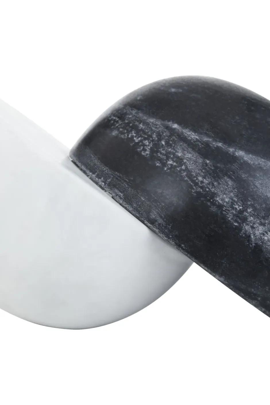 Statues & Sculptures Table Top|Abstract^Dual Eclipse 15cm Marble Indoor Sculptures