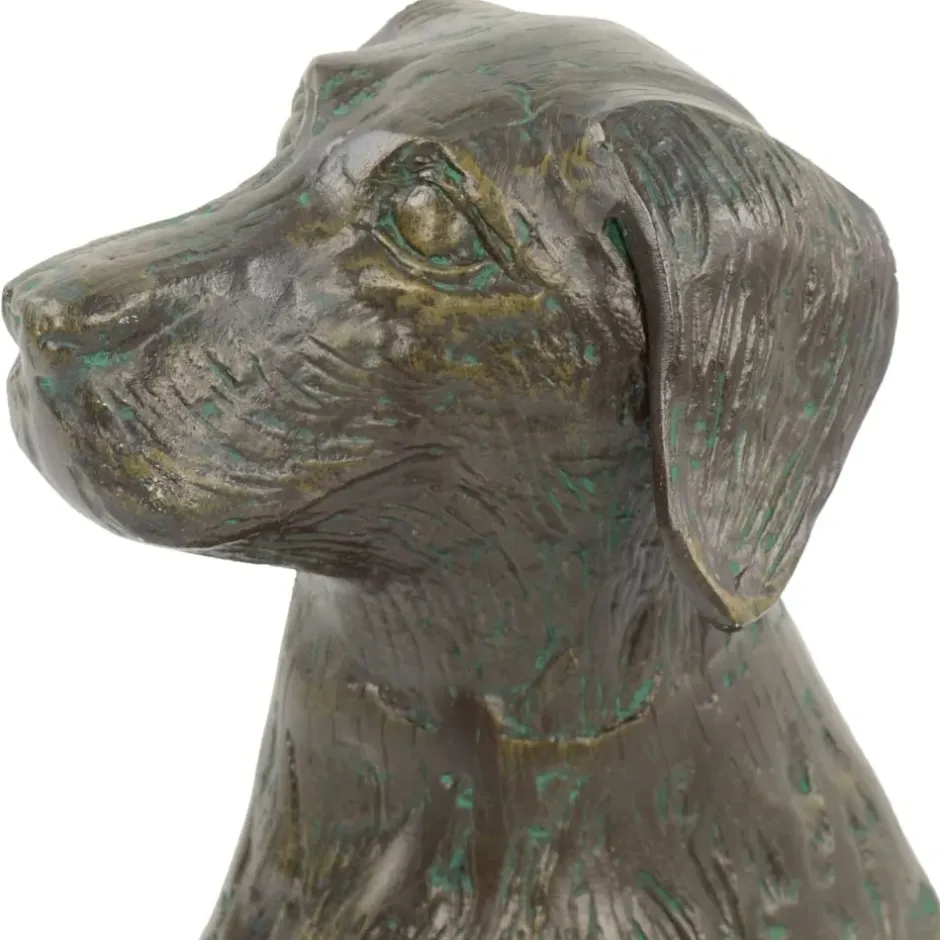 Statues & Sculptures Dogs^Duke the Dog Bronze Metal Garden Ornament