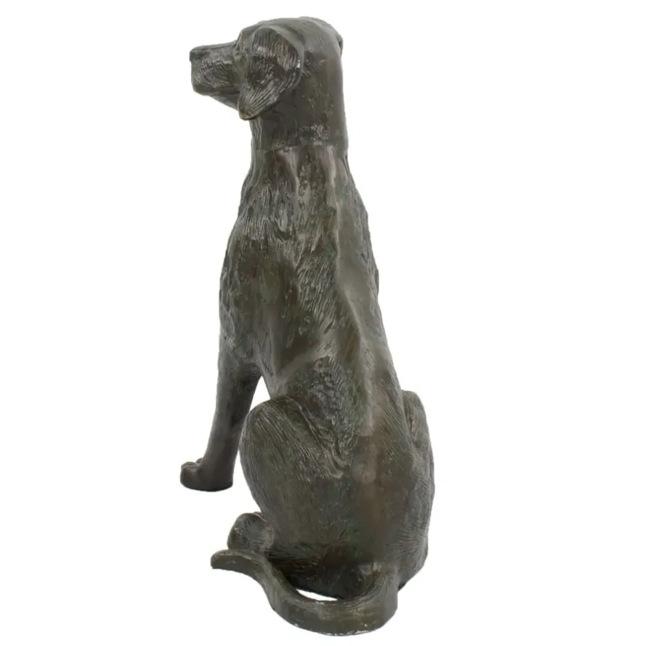 Statues & Sculptures Dogs^Duke the Dog Bronze Metal Garden Ornament