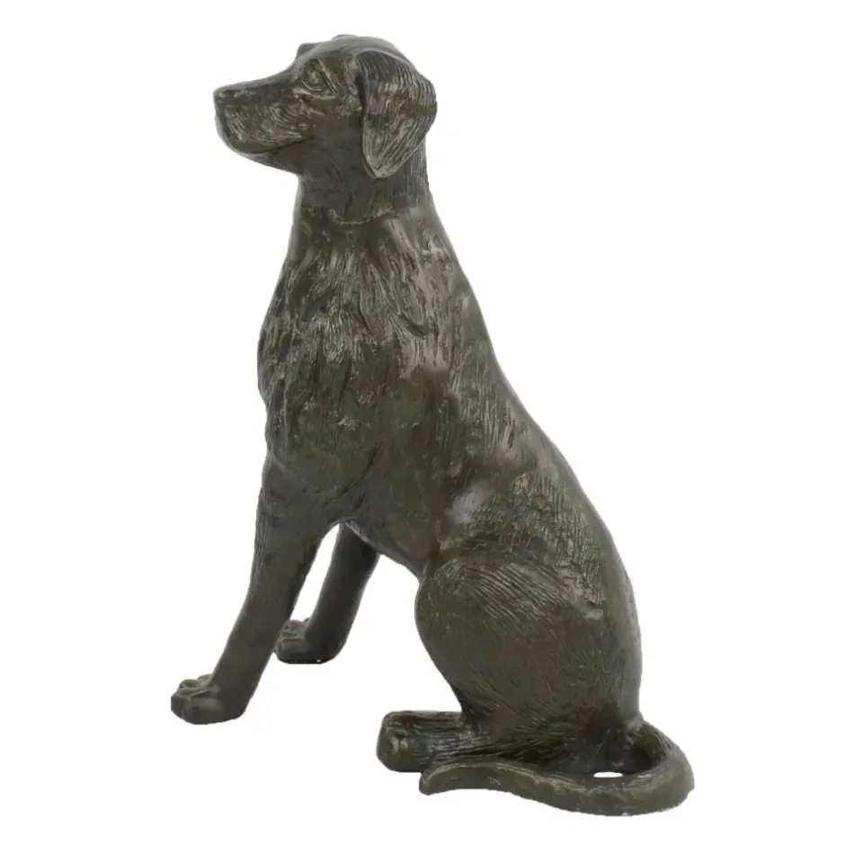Statues & Sculptures Dogs^Duke the Dog Bronze Metal Garden Ornament