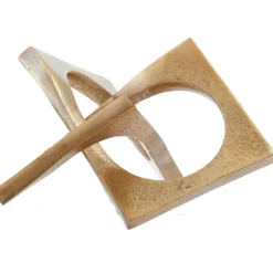 Statues & Sculptures Table Top|Abstract^Dynamic Horizons 12cm Bronze Metal Indoor Sculpture