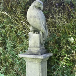 Statues & Sculptures Eagles|Modern^Eagle on Athenian Pedestal Modern Stone Garden Statue