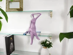 Statues & Sculptures Figurative|Table Top^Elegant Grace 38cm Violet Resin Indoor Sculpture