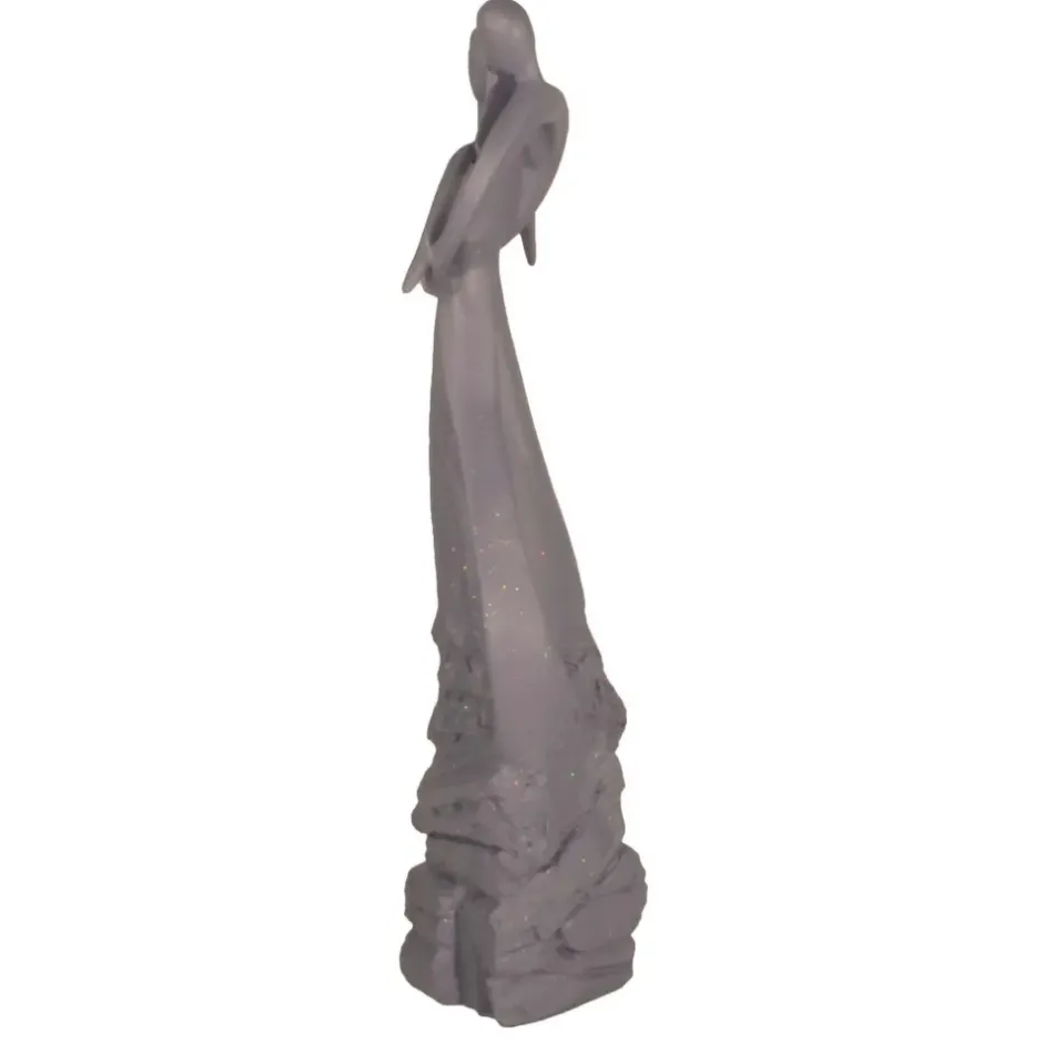 Statues & Sculptures Modern^Embracing Lovers 81cm Modern Poly Resin Garden Statue