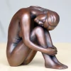 Statues & Sculptures Figurative|Table Top^Emma Figurine Bronze Indoor Sculpture