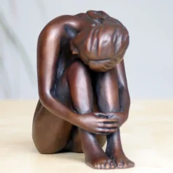 Statues & Sculptures Figurative|Table Top^Emma Figurine Bronze Indoor Sculpture