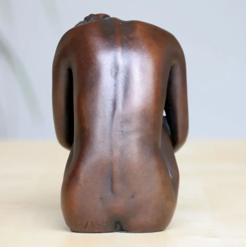 Statues & Sculptures Figurative|Table Top^Emma Figurine Bronze Indoor Sculpture