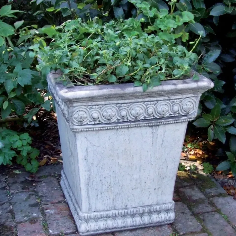 Statues & Sculptures Large|Square^Empire Urn Stone Garden Planter