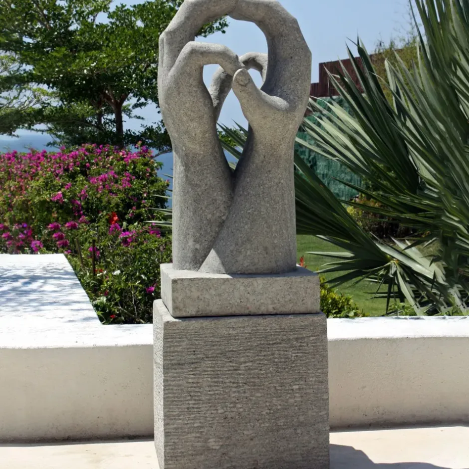 Statues & Sculptures Contemporary^Engage Contemporary Stone Garden Sculpture
