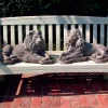 Statues & Sculptures Wildlife|Lions^English Lions Stone Garden Statues