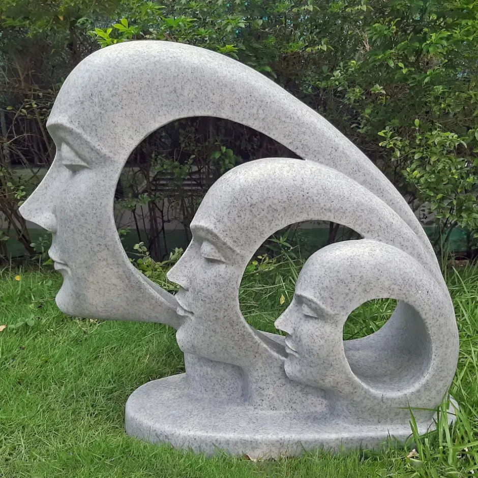 Statues & Sculptures Modern^Escape Reality 70cm Granite Resin Garden Statue