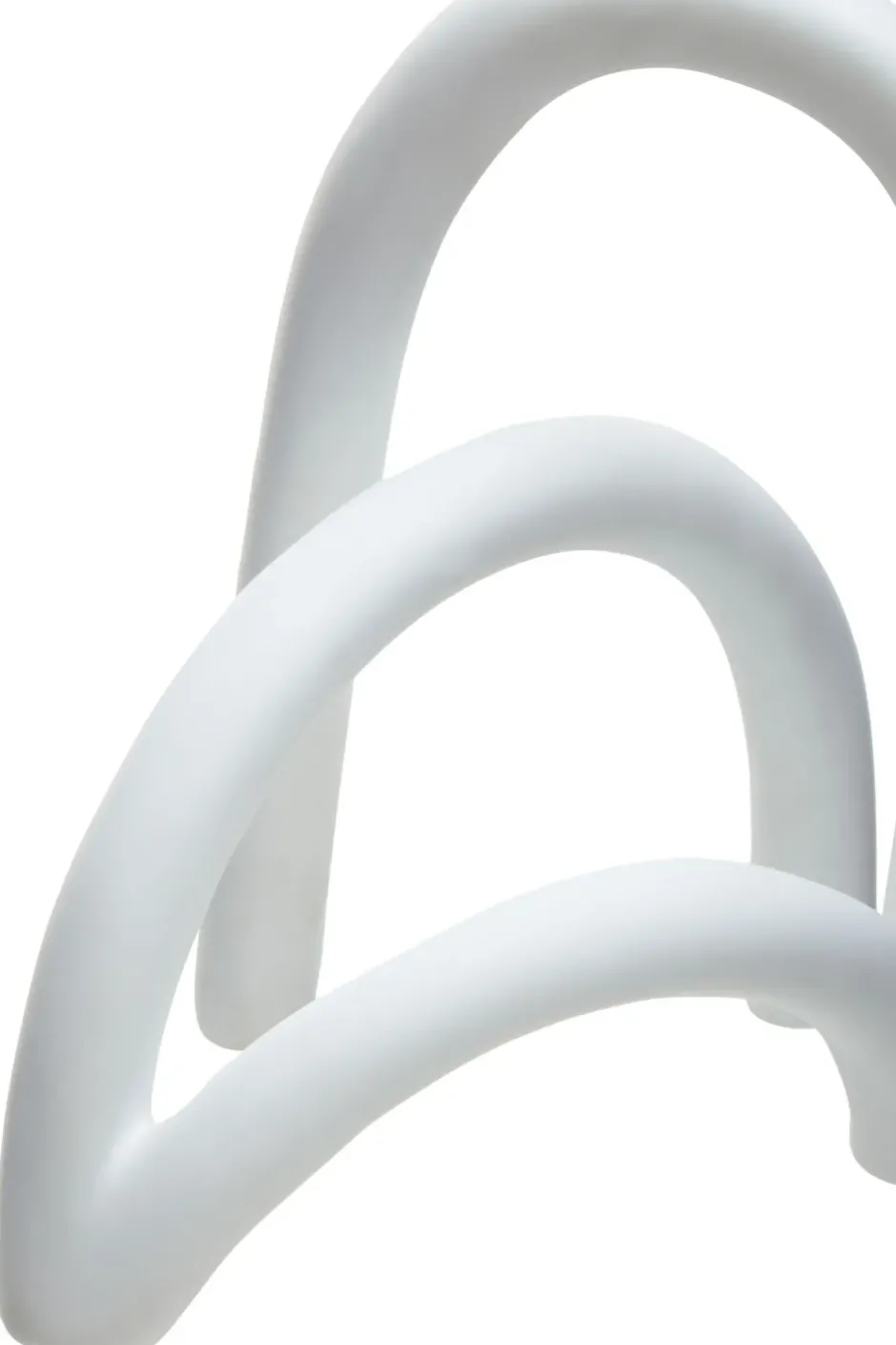 Statues & Sculptures Table Top|Abstract^Eternal Arches 22cm White Resin Indoor Sculpture