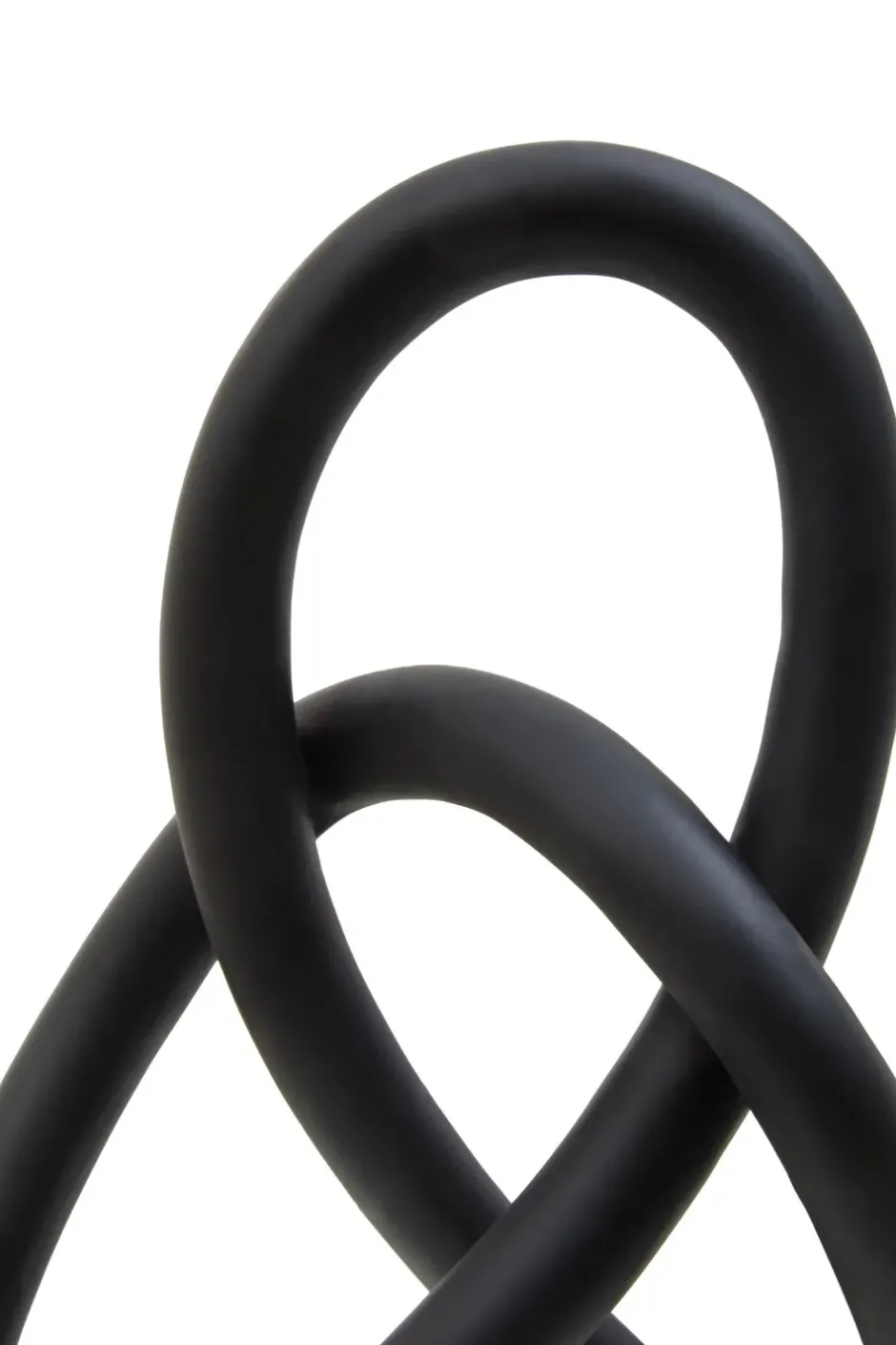 Statues & Sculptures Table Top|Abstract^Eternal Curves 19cm Black Resin Indoor Sculpture