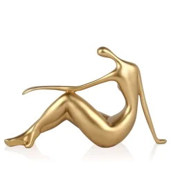 Statues & Sculptures Figurative|Table Top^Eternal Grace 21cm Gold Resin Indoor Sculpture