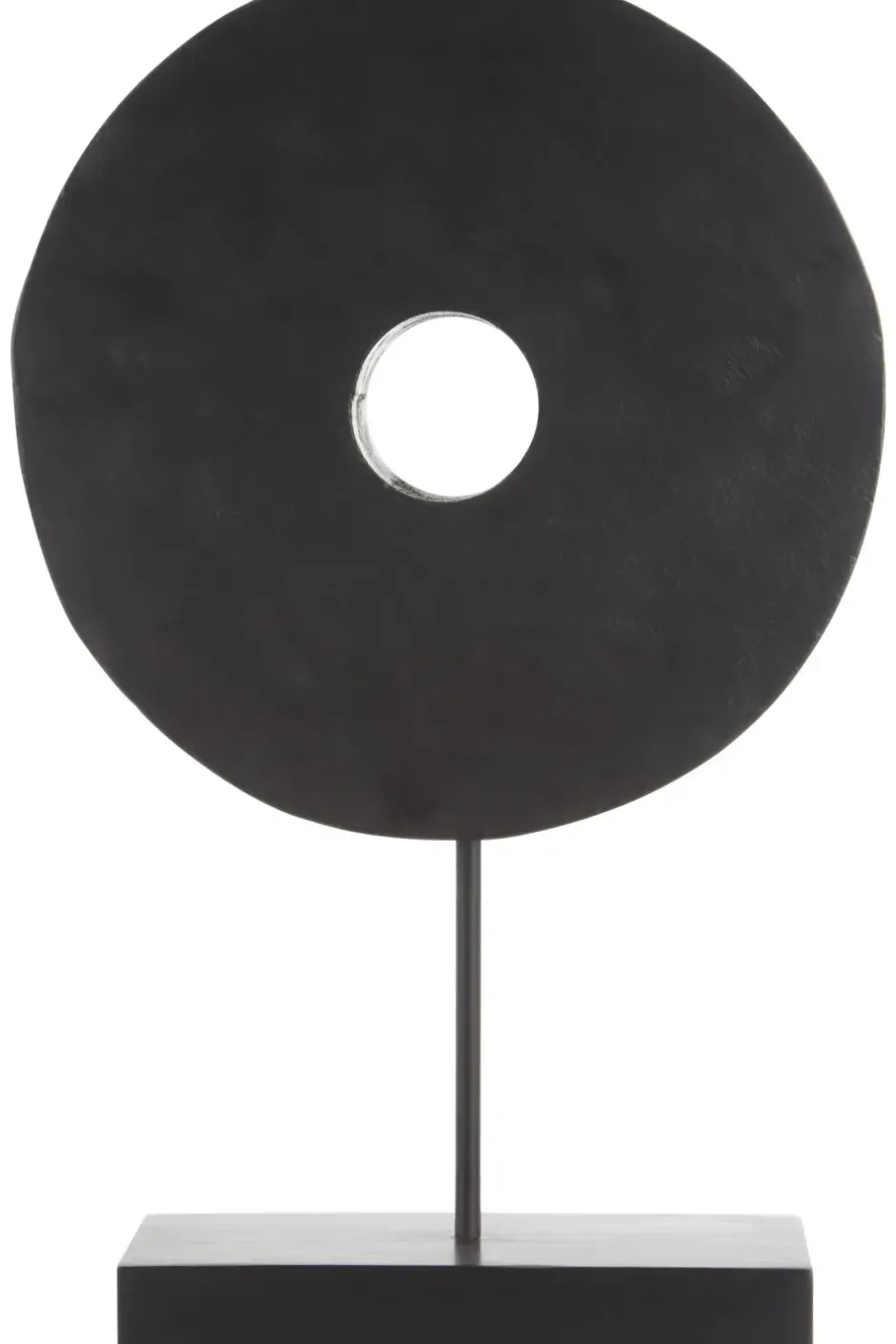 Statues & Sculptures Table Top|Abstract^Eternal Loop 44cm Black Wood Indoor Sculpture